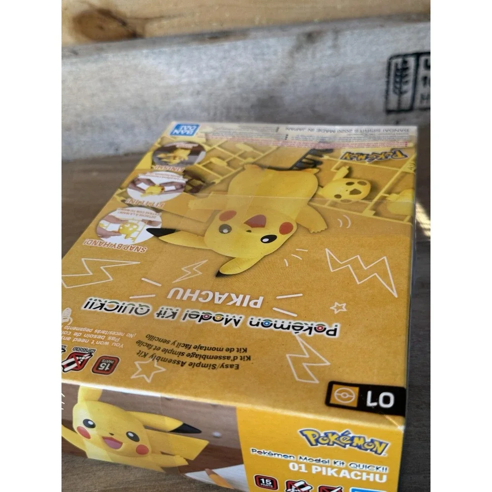 03 Pikachu Battle Pose Pokemon Bandai Spirits Model Kit‎ Quick! Bandai Hobby